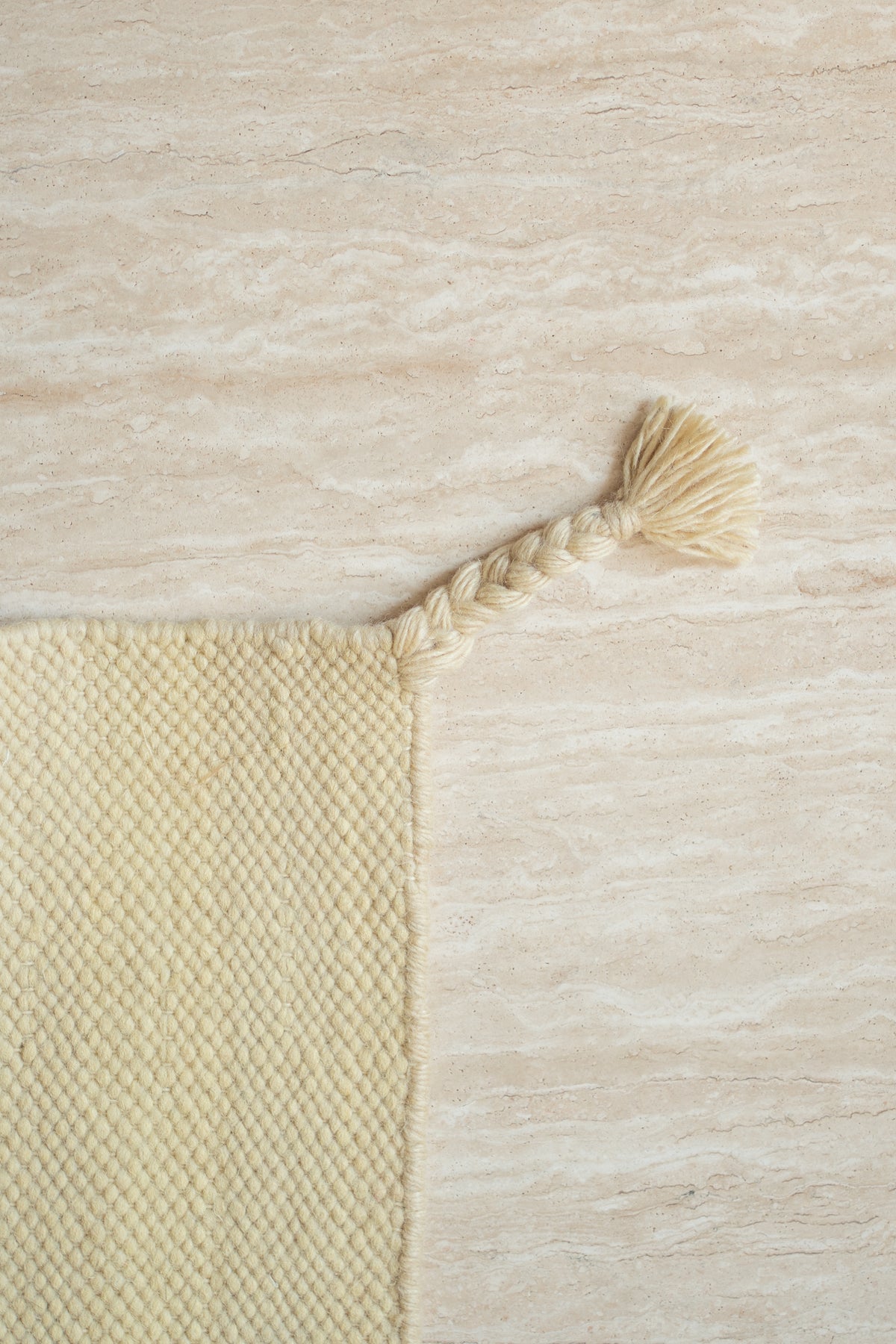 O/U Wool Rug - Ivory