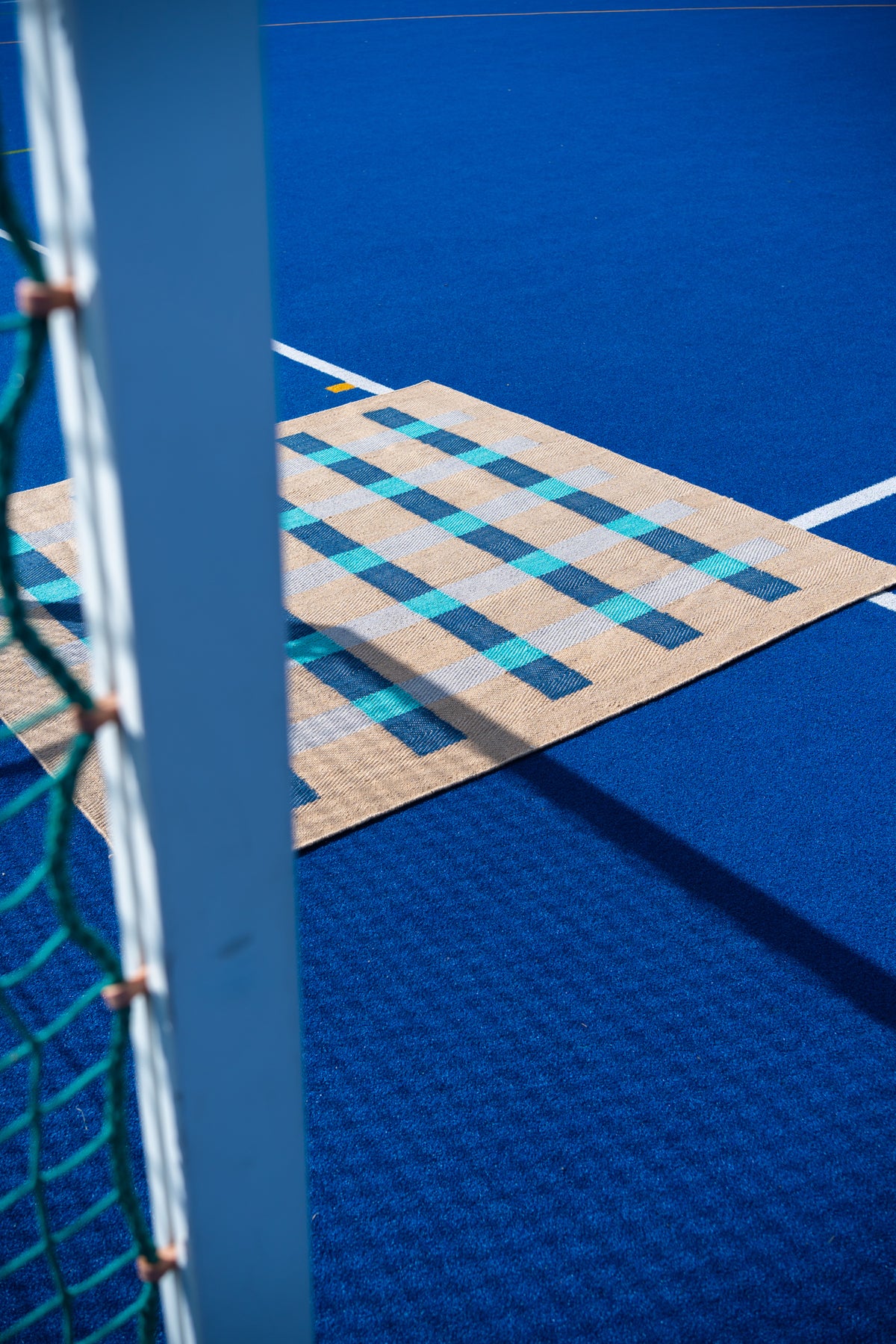 Jute Rug - Blue notes