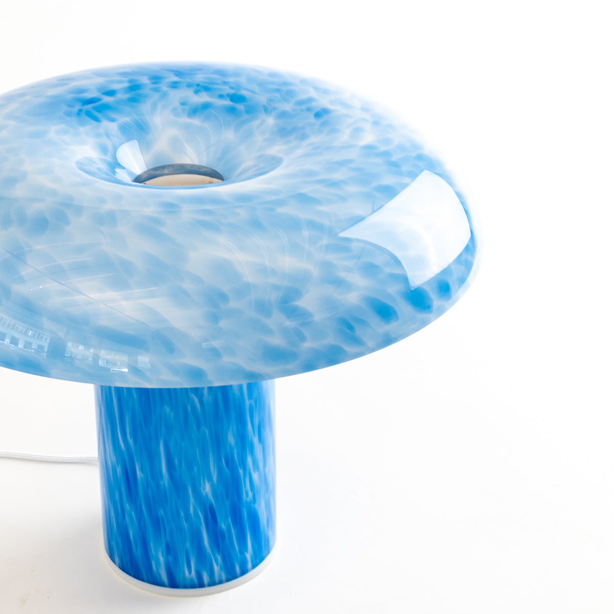 Glass Lamp - Blue skies