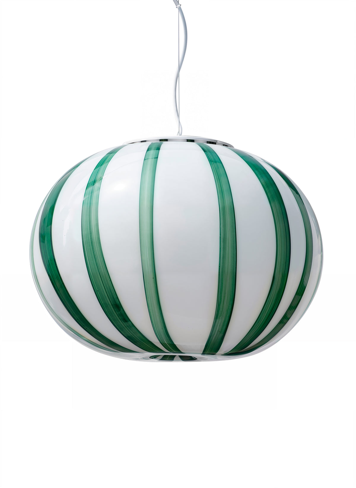 Glass Lamp Pendant - Greens