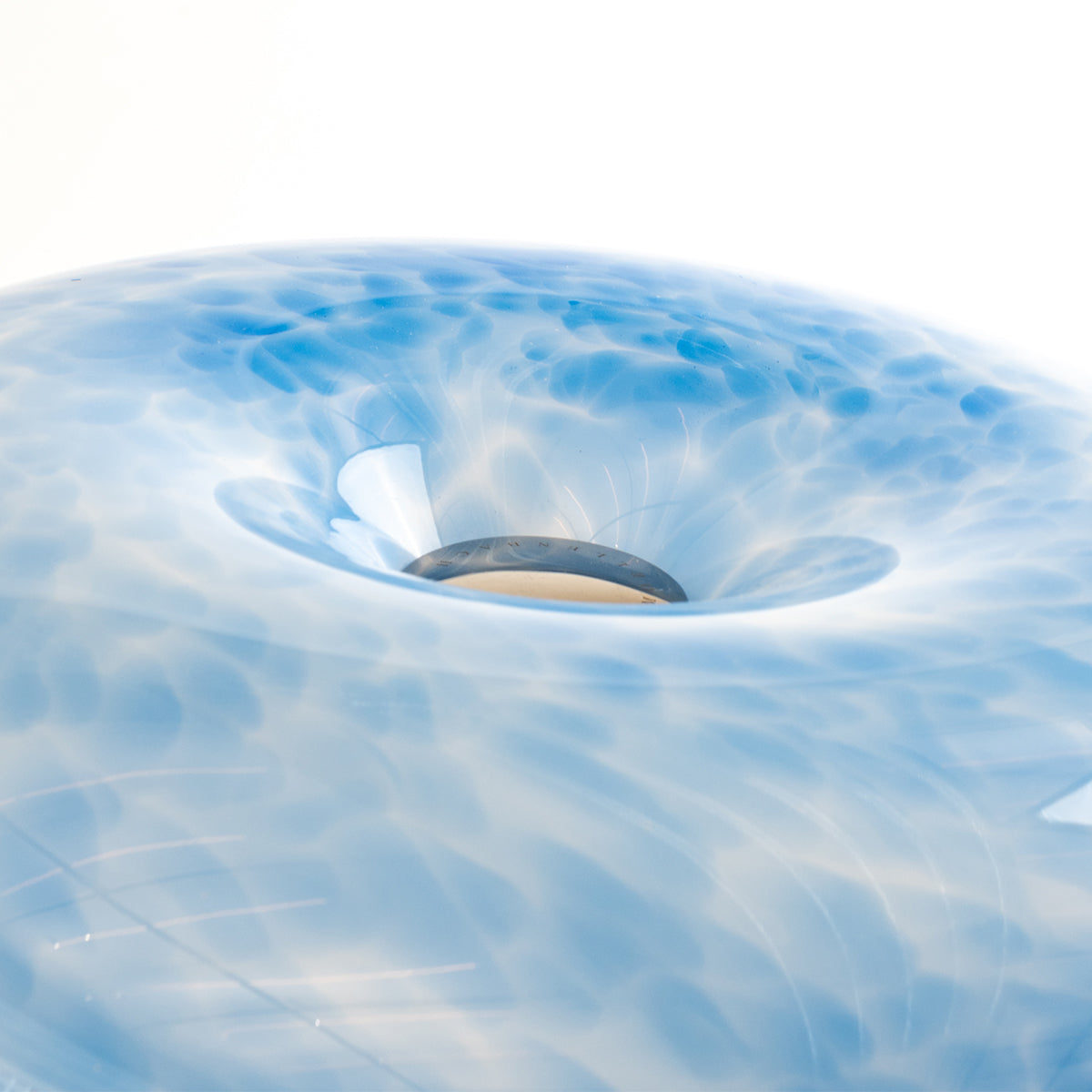 Glass Lamp - Blue skies