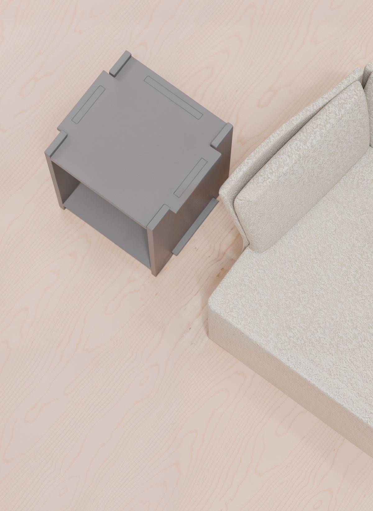 Assembly Sidetable - Grey