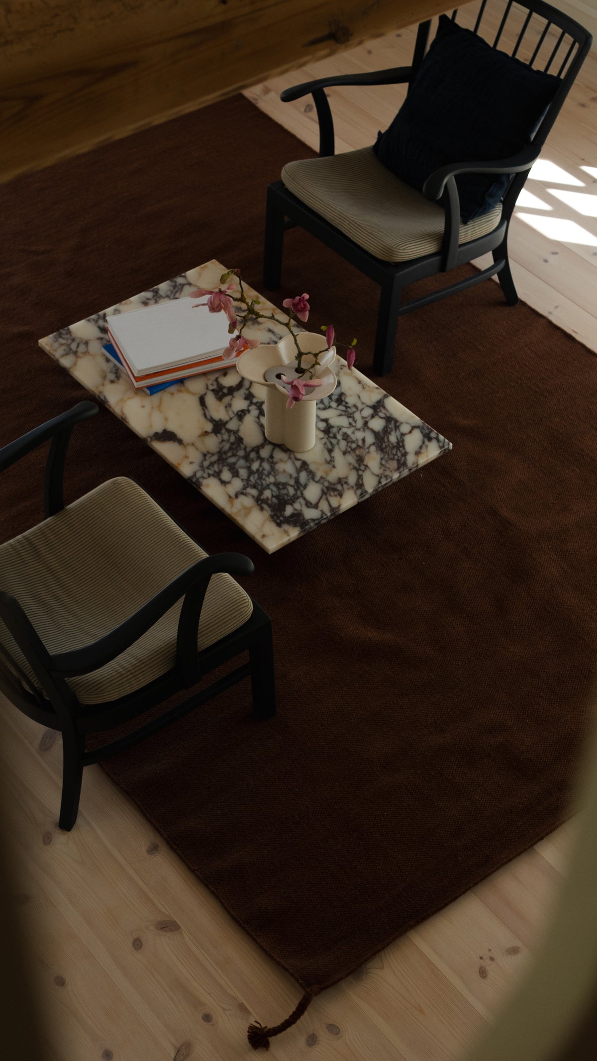 Assembly Coffee Table, Viola Calacatta