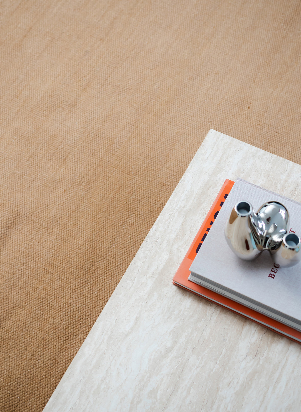 O/U Wool Rug - Caramel