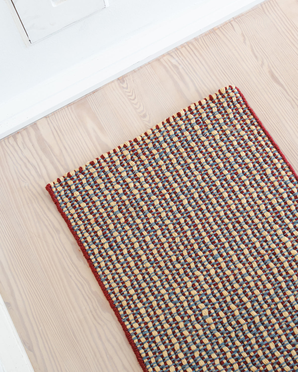 Striped Jute Runner - Rooibos