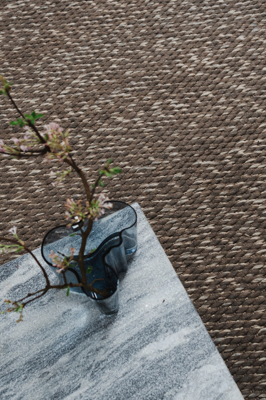 New Zealand Wool Rug - Grey/Brown | 100% Natural Wool | Matias