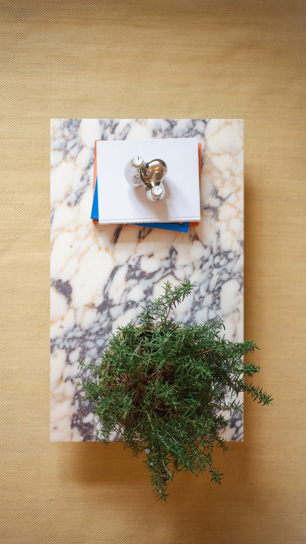 Assembly Coffee Table, Viola Calacatta