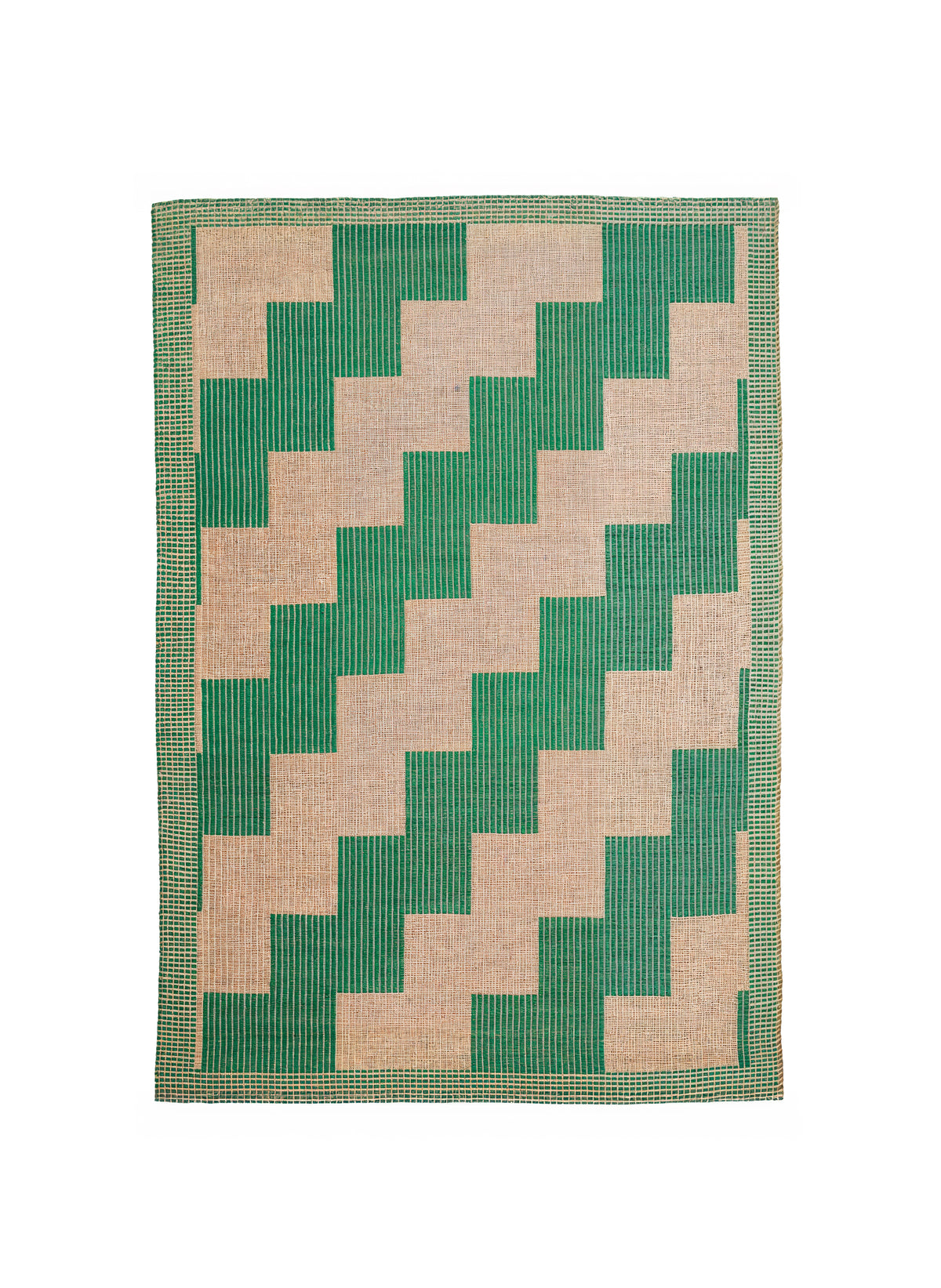 Invert Jute and Wool Rug - Zz Green