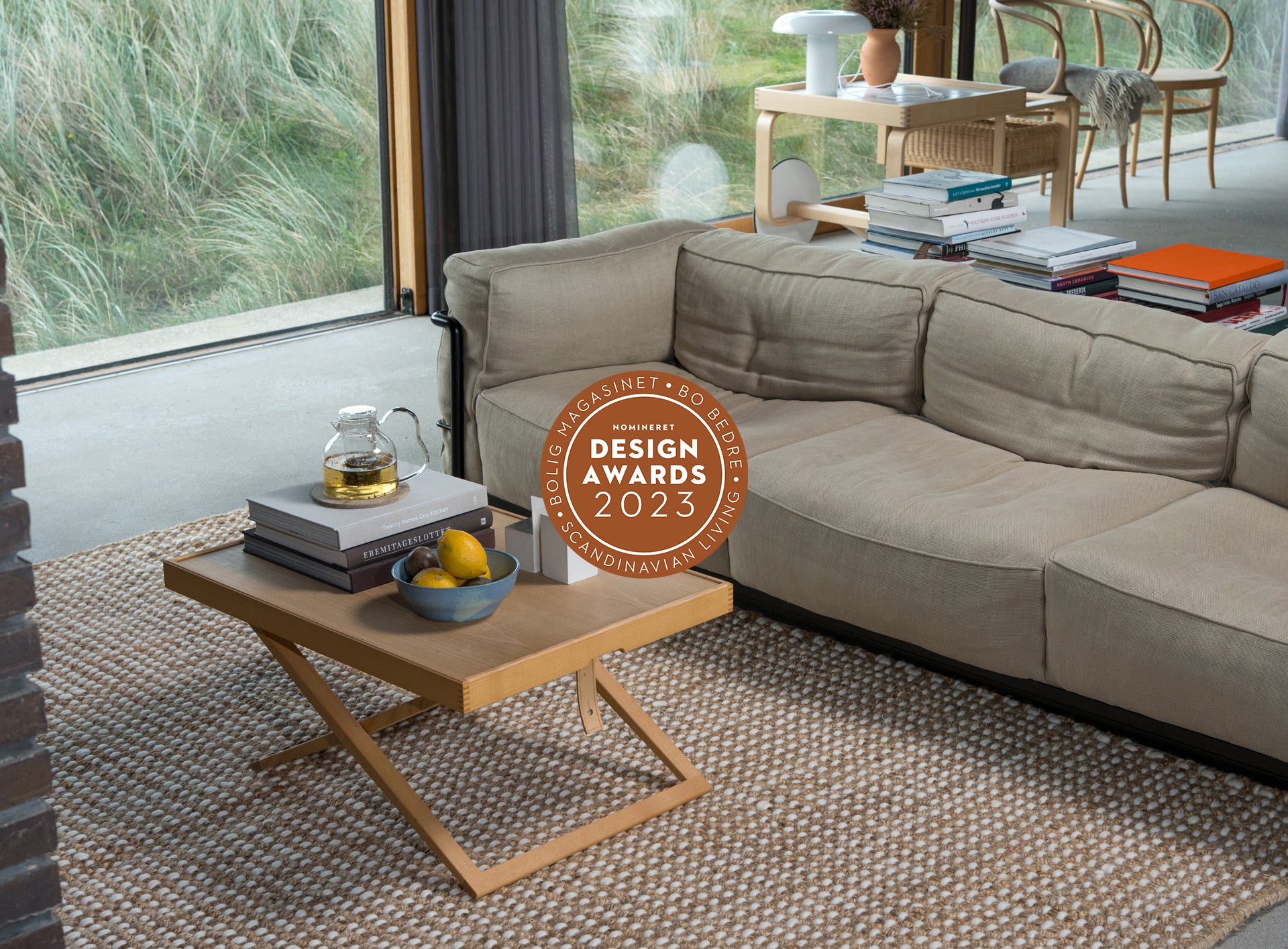 Jute Rug Collection is nominated as "design of the Year" Bo Bedre Design Award