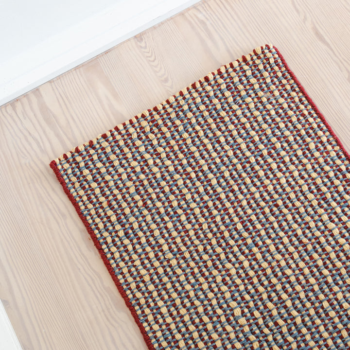 Striped Jute Runner - Rooibos