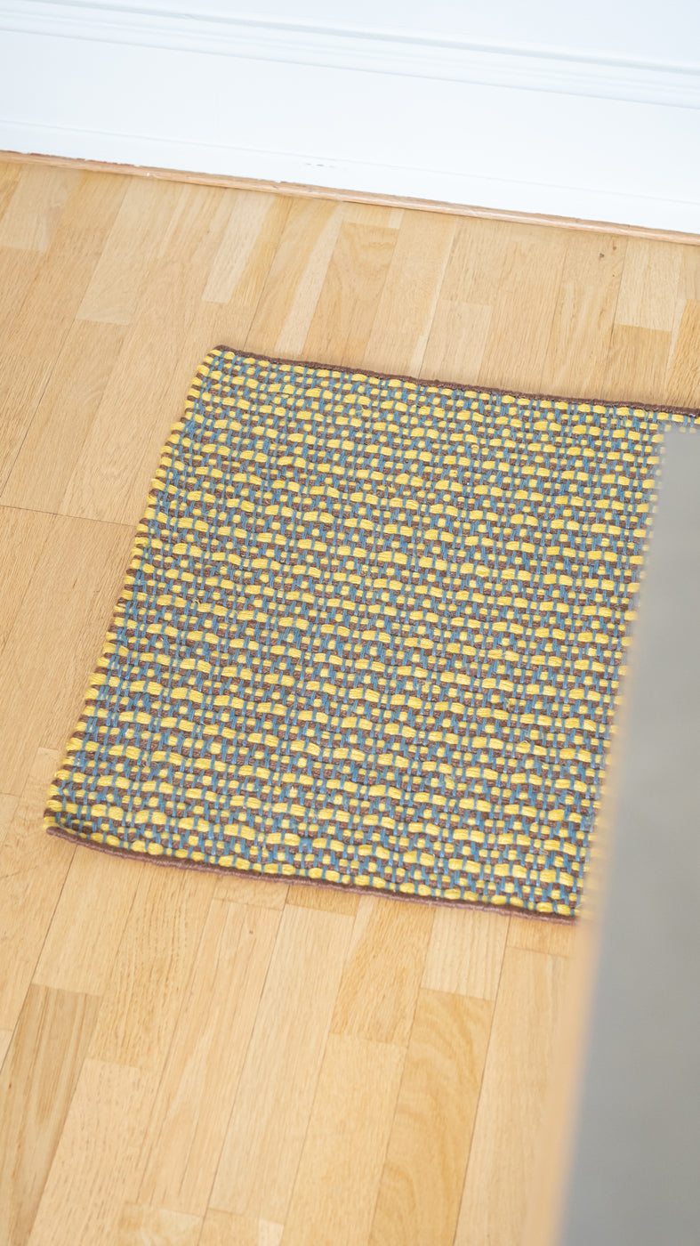 Striped Jute Runner - Mango