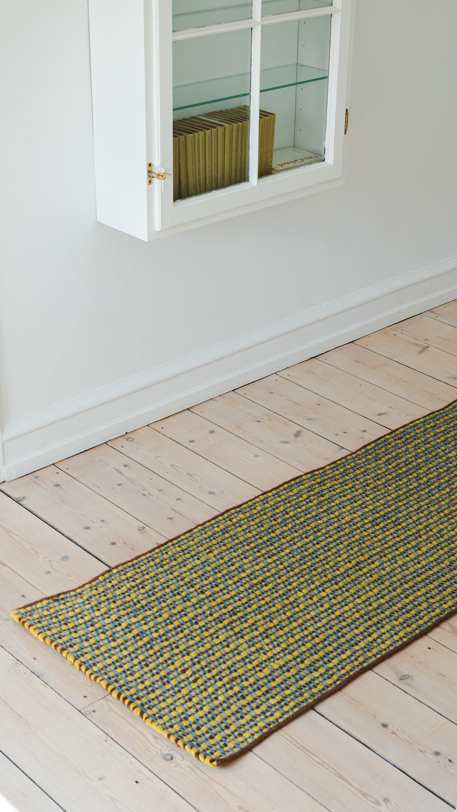 Striped Jute Runner - Mango