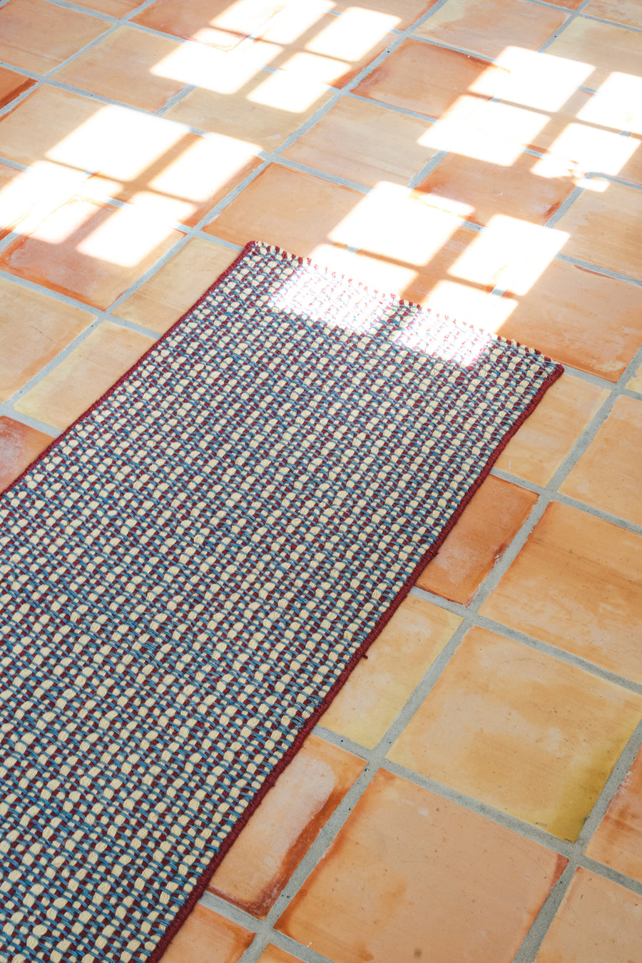 Striped Jute Runner - Rooibos