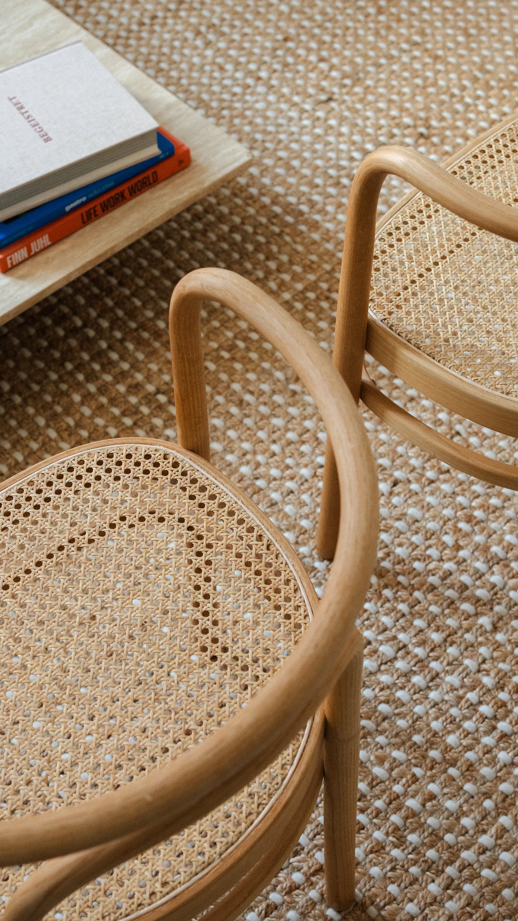 Heavy Jute & New Zealand wool Rug