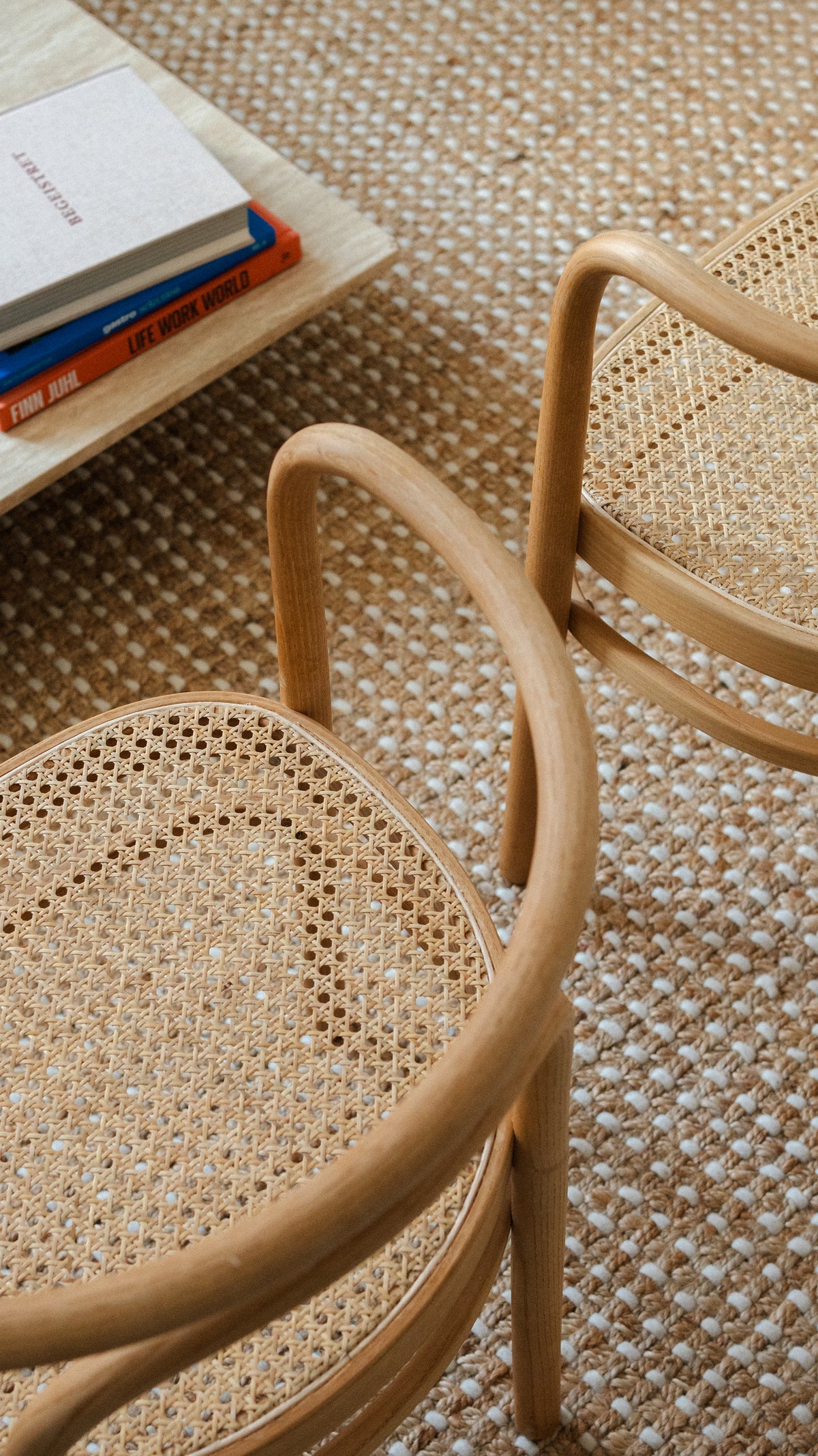 Heavy Jute & New Zealand wool Rug
