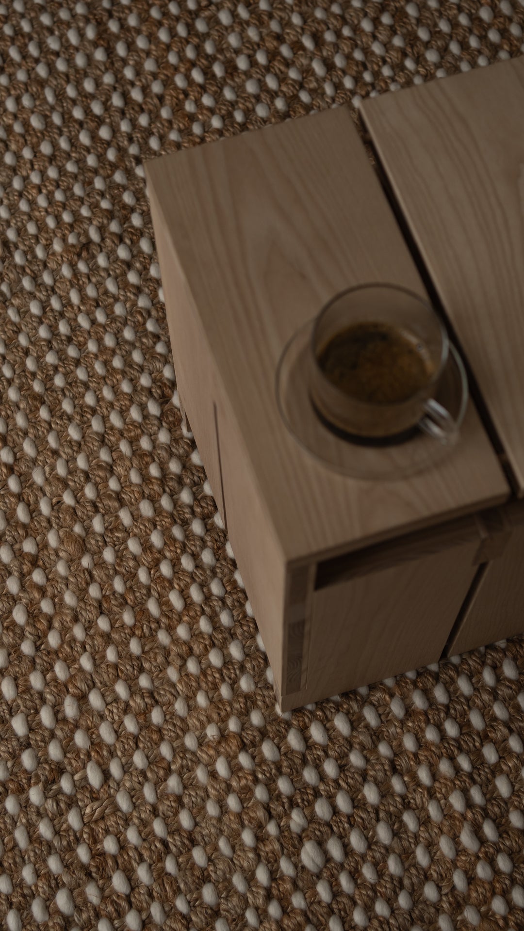 Heavy Jute & New Zealand wool Rug
