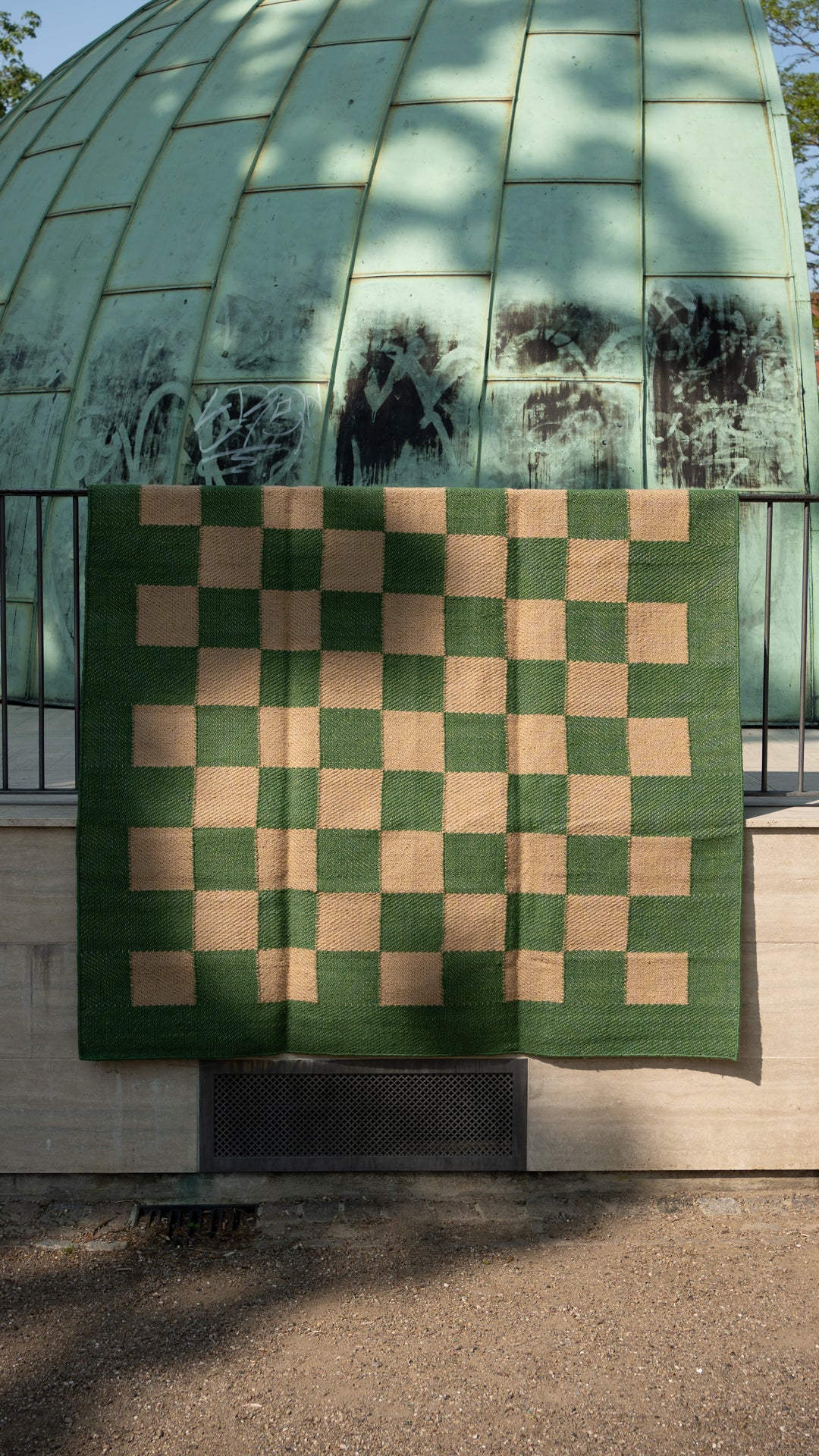 Jute Rug checkered