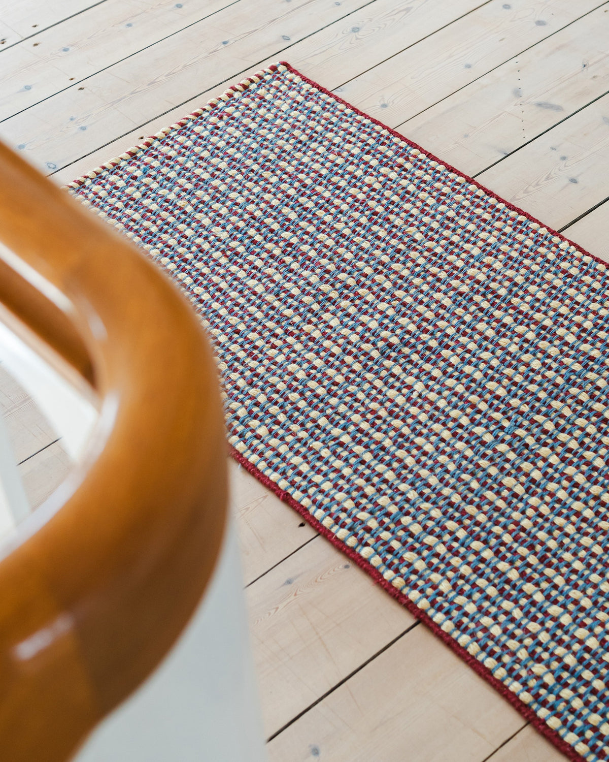 MATIAS MOELLENBACH Striped Jute Runner Runner Rooibos