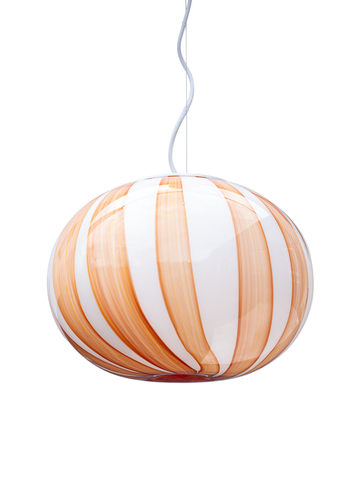 Glass Lamp Pendant - Amber