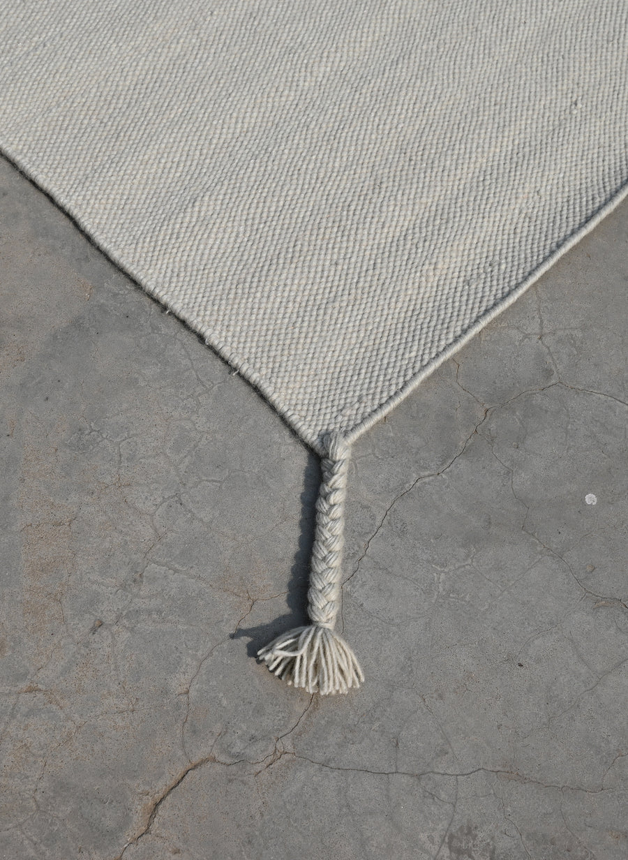 O/U Wool Rug - Ash