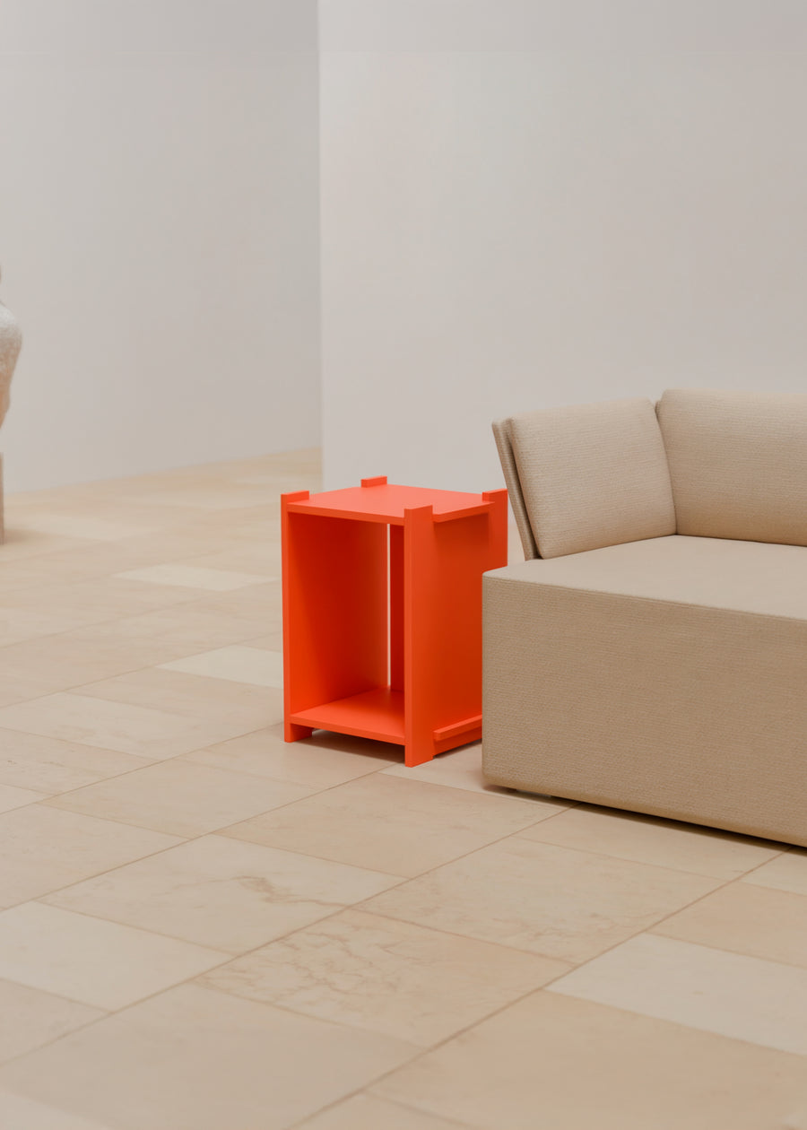 Assembly Sidetable - Orange