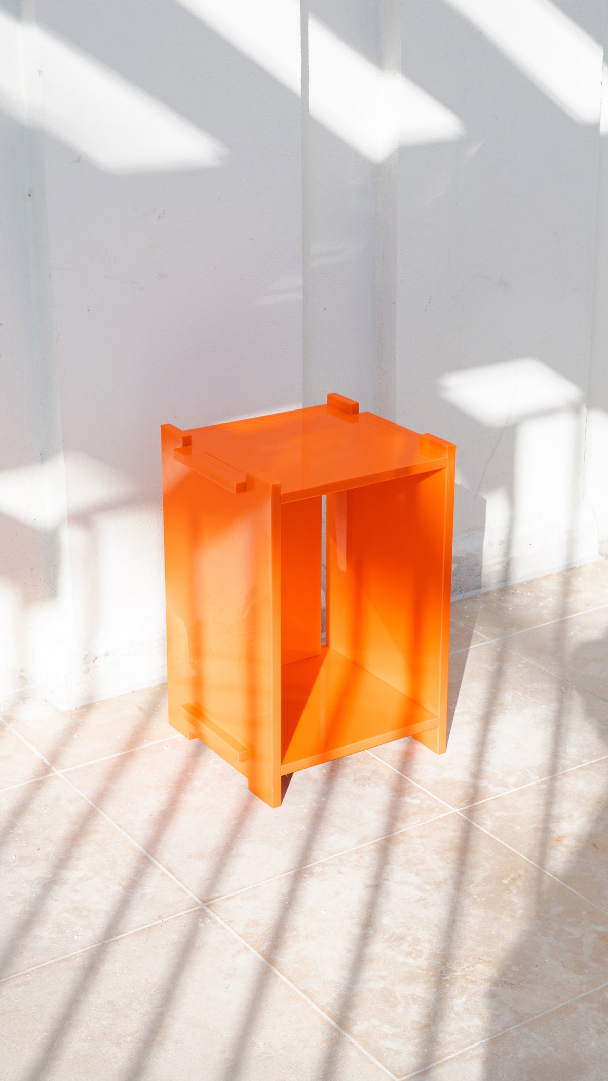 Assembly Sidetable - Orange