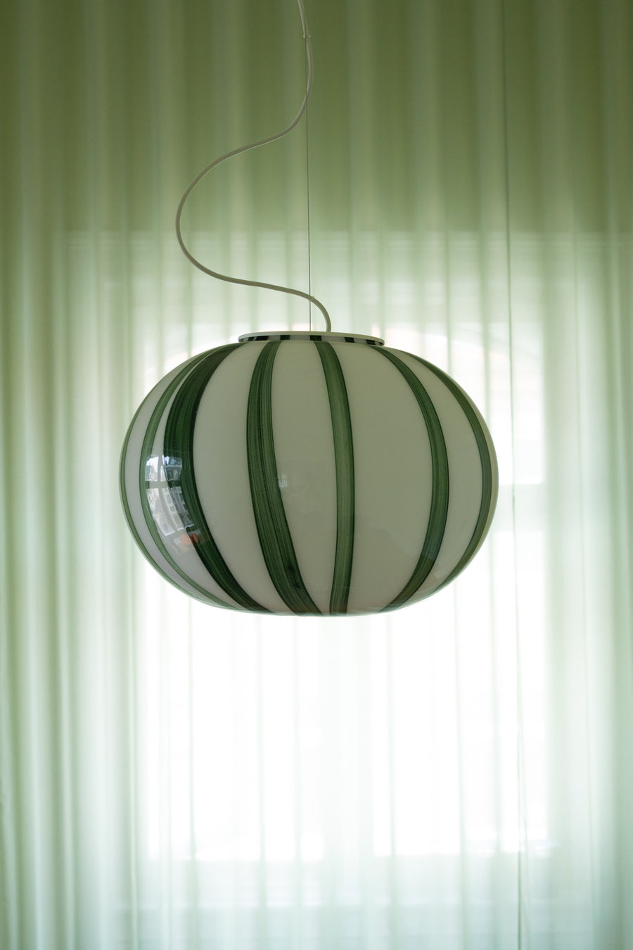 Glass Lamp Pendant - Greens