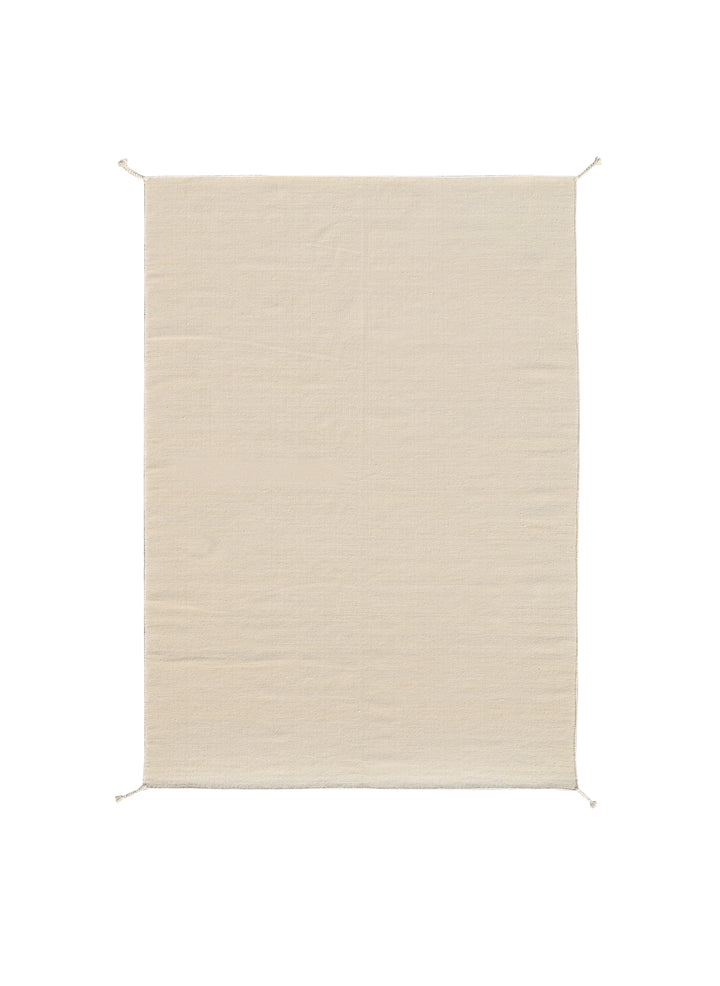 O/U Wool Rug - Ivory