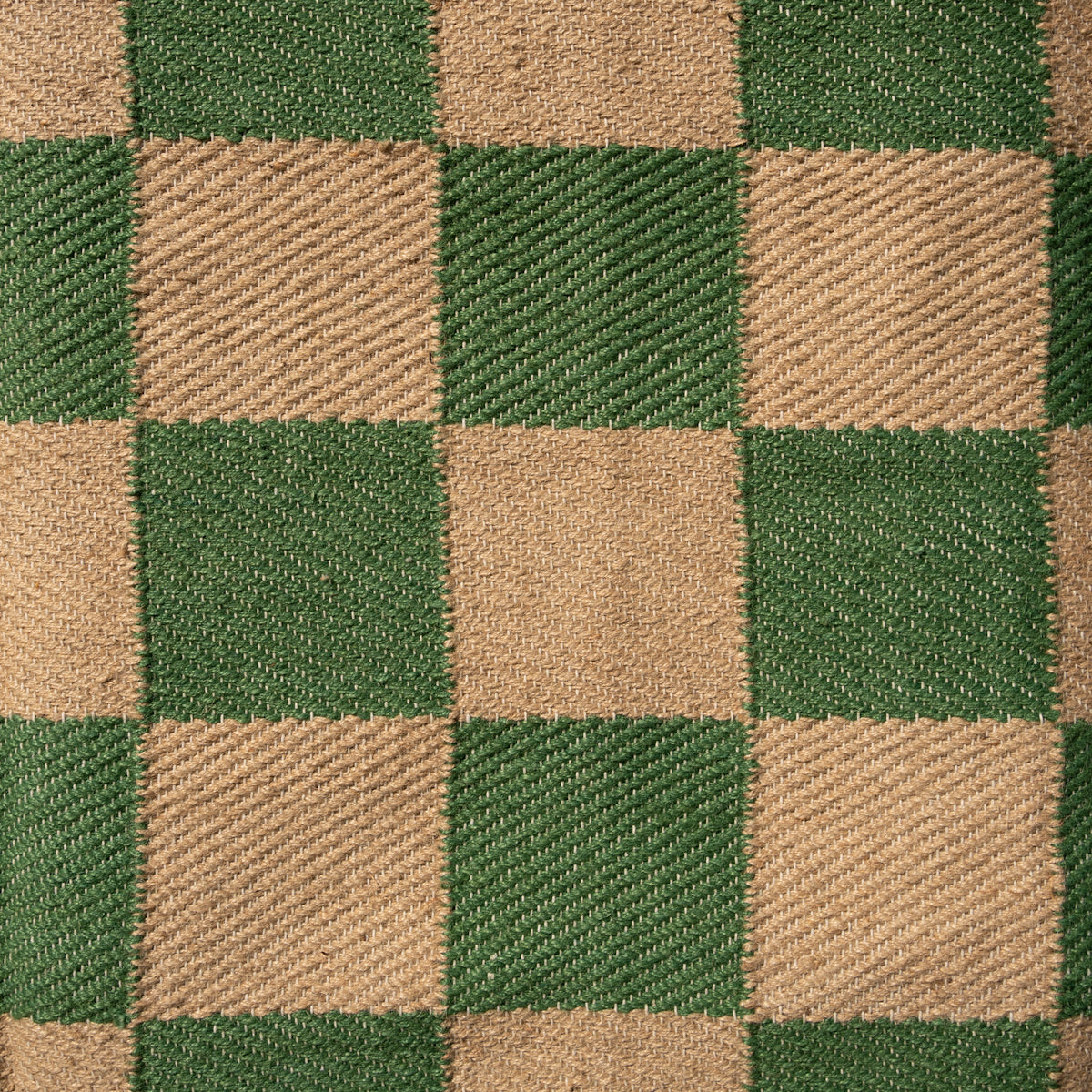 Jute Rug checkered