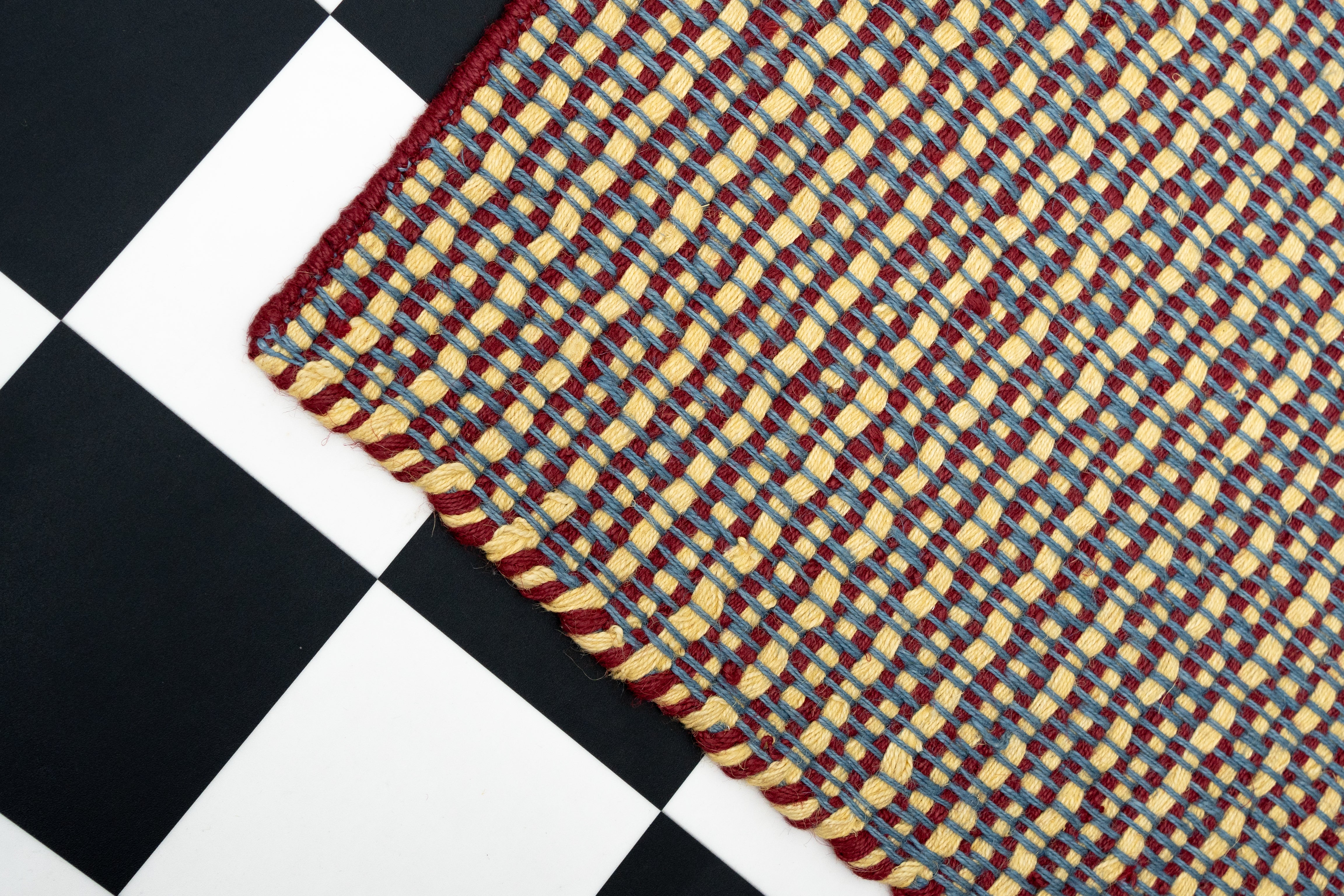 Striped Jute Doormat - Rooibos