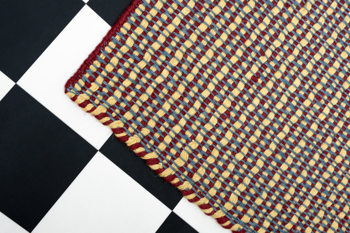 Striped Jute Doormat - Rooibos