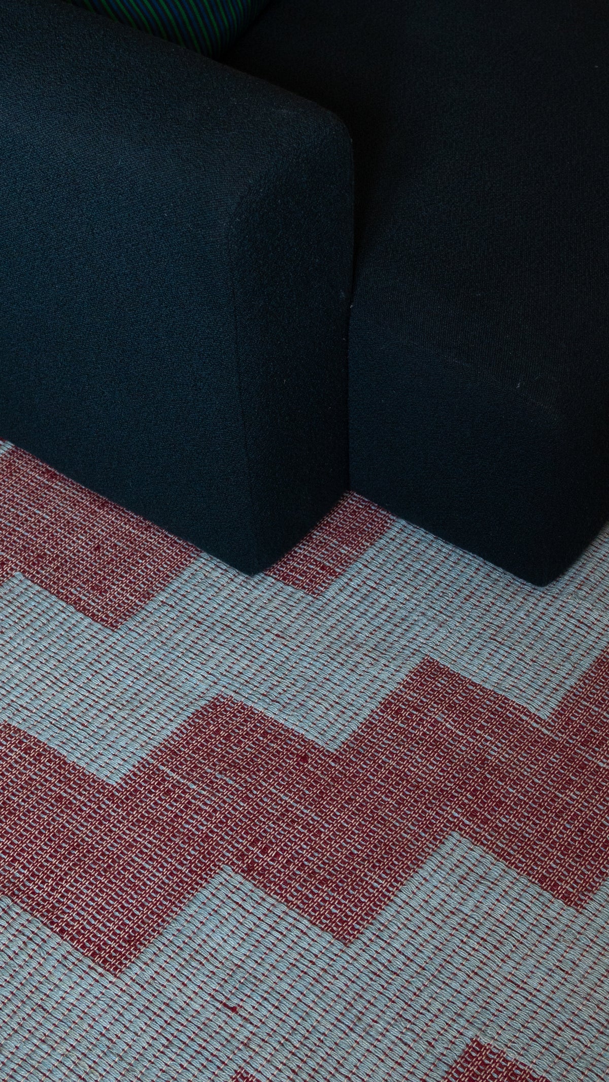 Invert Jute and Wool Rug - Zz Bordeaux