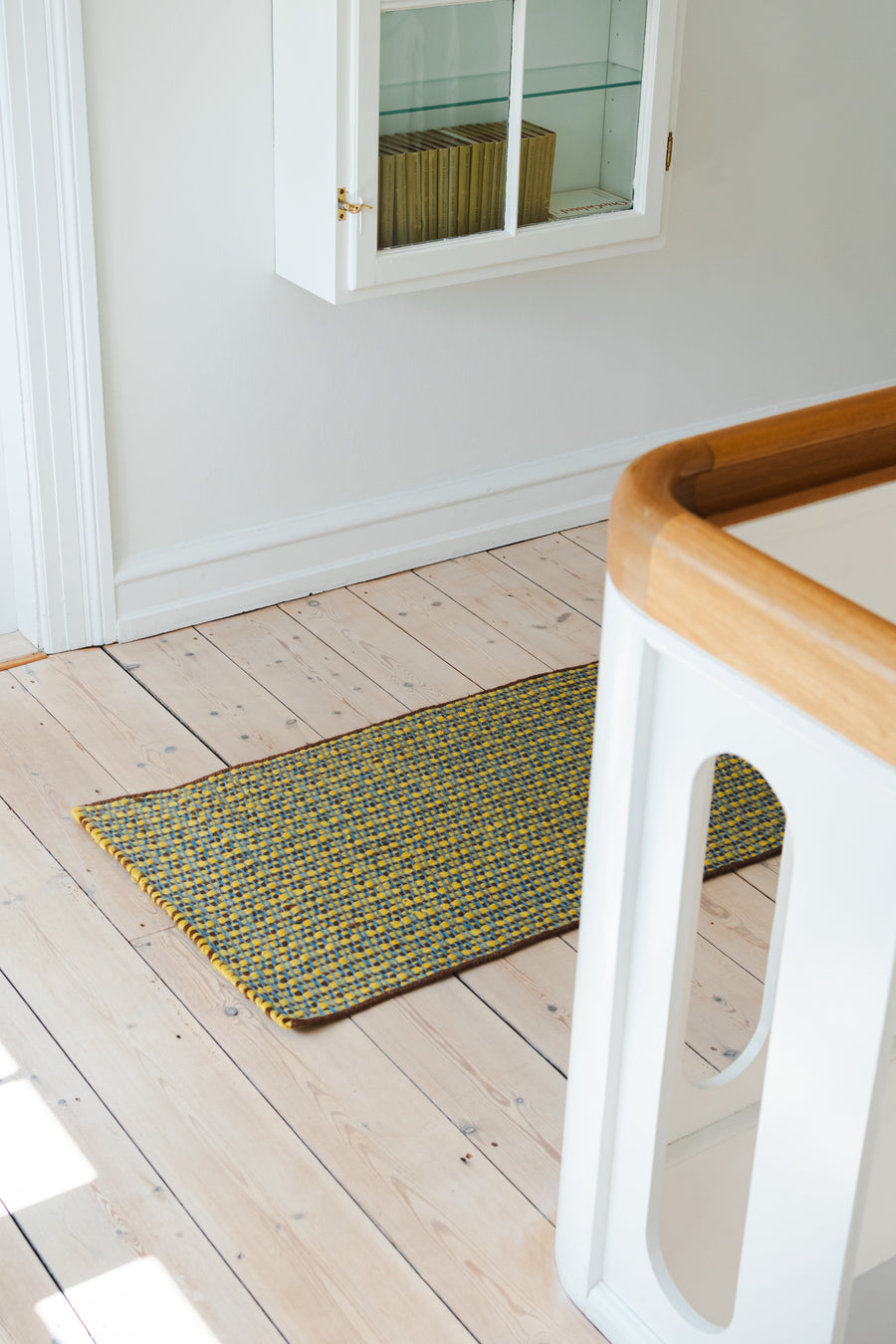 Striped Jute Runner - Mango