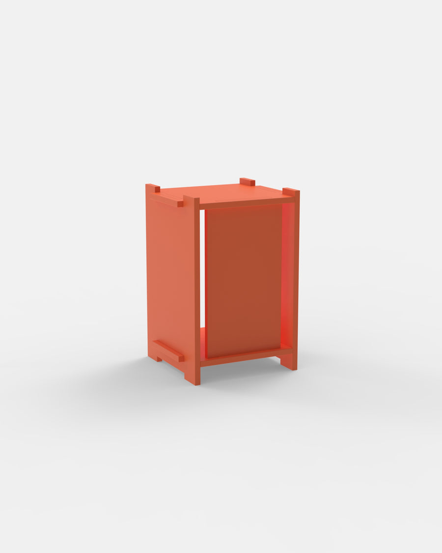 Assembly Sidetable - Orange