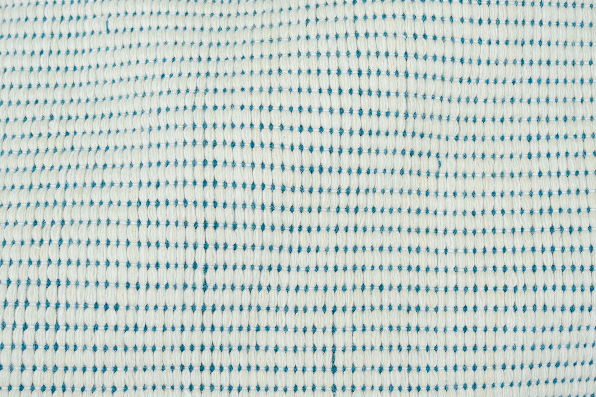 Wool Reversible Rug - Cyans