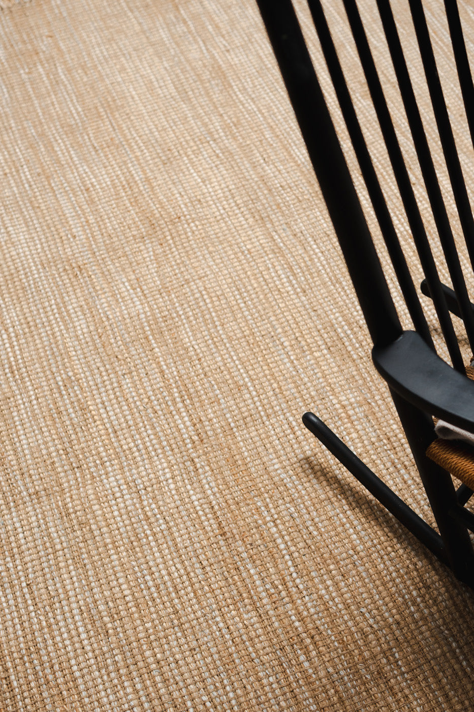 Threaded Jute and New Zealand Wool Rug