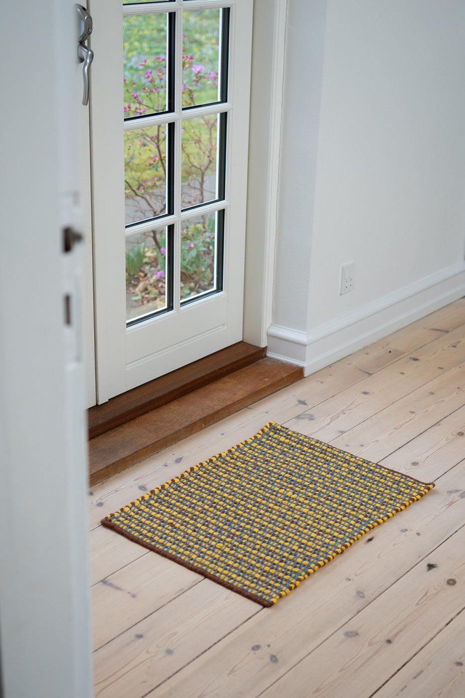 Striped Jute Doormat - Mango