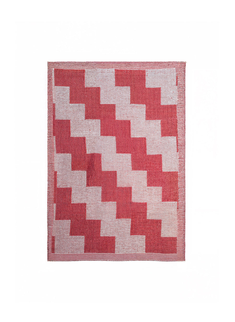 Invert Jute and Wool Rug - Zz Bordeaux