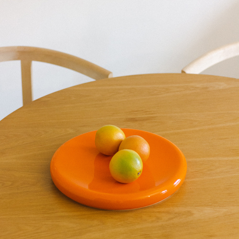 Big O Plate, Orange