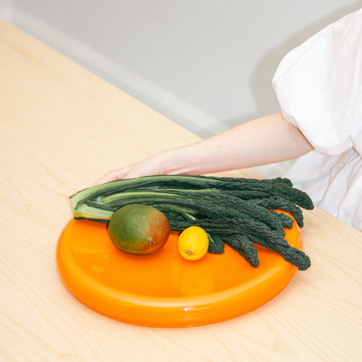 Big O Plate, Orange
